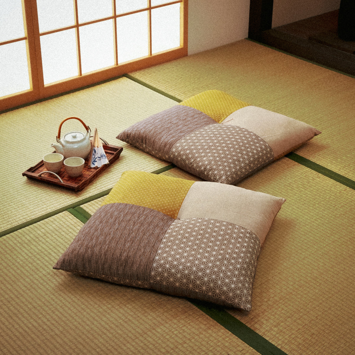 日本製 座布団 五右衛門 60×60cm