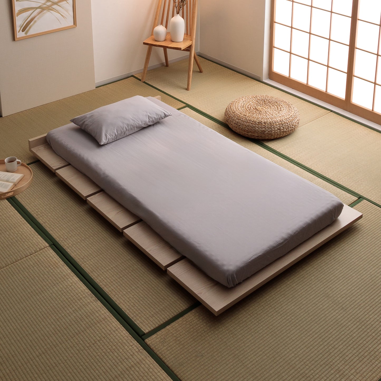 和モダンステージベッド 畳セット