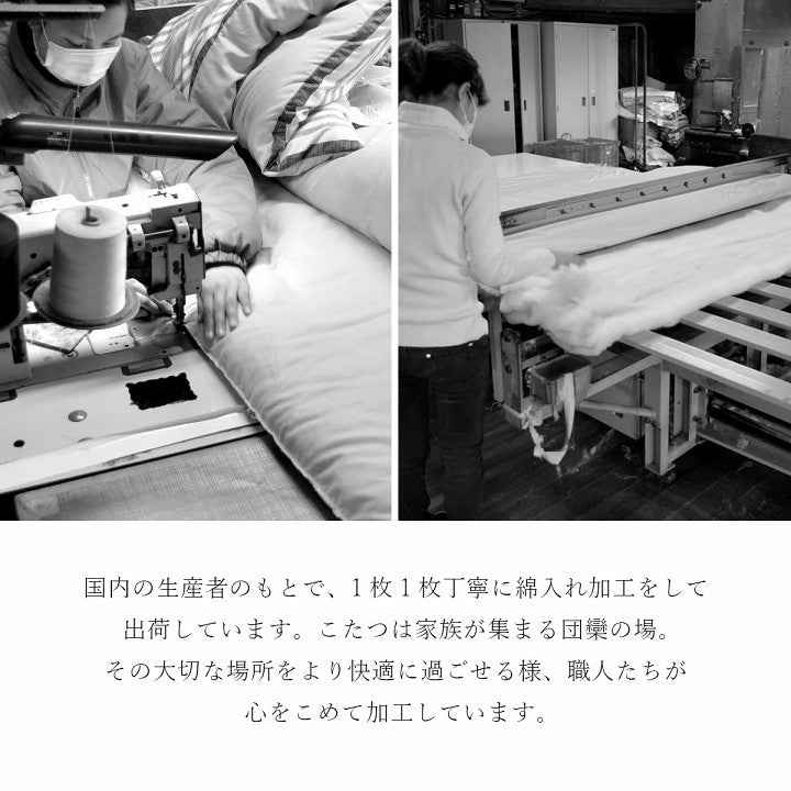 選べる日本製こたつ布団 こたつテーブルセット 60×60cm 2点セット 3点セット