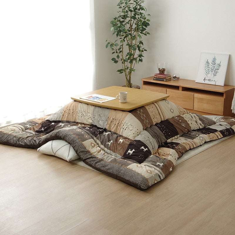 ギャッベ柄 こたつ布団 シンシア