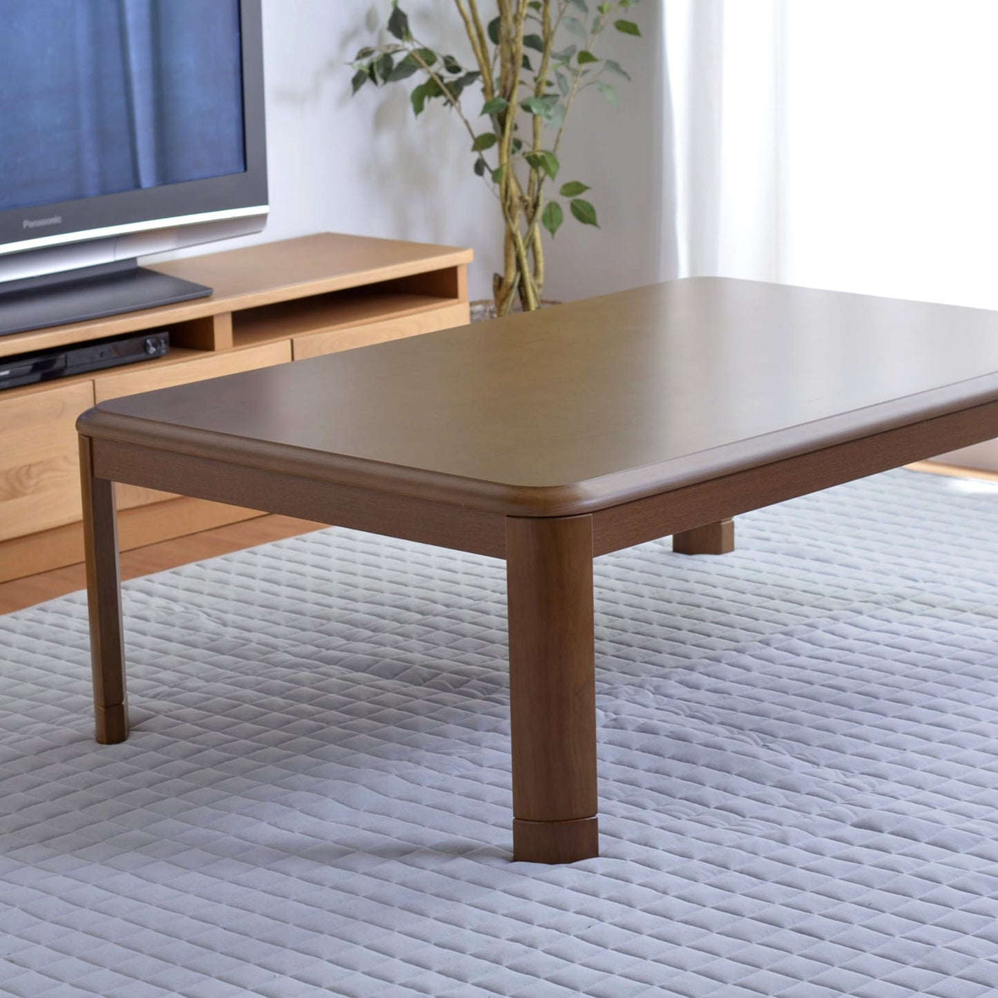 家具調こたつテーブル+こたつ布団掛け布団 セット シンシア