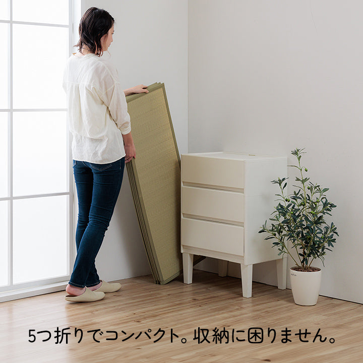 リビングにも寝室にも。畳でくつろぎ空間